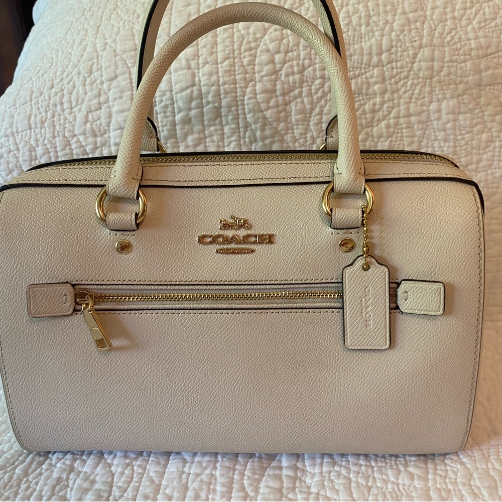 Coach Rowen
 Leather Satchel/Crossbody